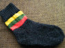 Vilnonės kojinės su raštais (4)