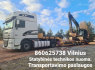 Tralo paslaugos, traktoriaus pervežimas 860625738 Vilnius Ekskavatoriu nuoma (2)