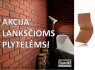 Lanksčios plytelės interjerui, namo fasadui