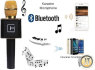 KARAOKE PRABANGUS LEYWITON MICROPHONE WIRELESS BLUETOOTH BEVIELIS MIKROFONAS SU GARSIAKALBIU
