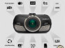 DVR ADVANCED PORTABLE 2560X1440 PX 170 LAIPSNIŲ KAMPU VAIZDO REGISTRATORIUS NAUJIENA 2017 METŲ