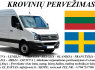 KROVINIŲ GABENIMAS į Švediją, iš Švedijos (2)