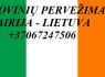 Teikiame tarptautinio perkraustymo paslauga LT - IRL LT