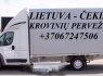 Teikiame tarptautinio perkraustymo paslauga LT - CZ LT