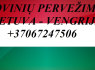 Tarptautiniai perkraustymai Lietuva - VENGRIJA - Lietuva