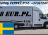 Transporto Paslaugos Meno kūriniams gabenti Lietuva Švedija