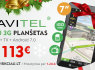 NAVITEL T700 3G Navigacija IGO NAVITEL TELEVIZIJA Android OS, 7 ekranas visi GPS priedai