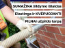 Oro tarpo šiltinimas termoputomis