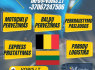 Belgija - Lietuva KROVINIŲ PERVEŽIMAS LIETUVA - BELGIJA