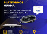 PLATFORMOS NUOMA 500x210 iki 2250 kg