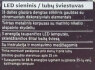 Švečiantis medis. Led sieninis šviestuvas (5)
