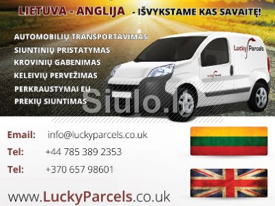 Lietuva - Anglija siuntos kroviniai keleiviai kiekviena savaite