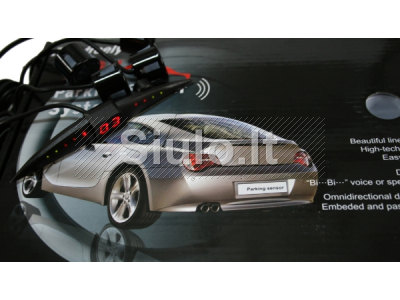 Parkavimosi sistema su 4 davikliais