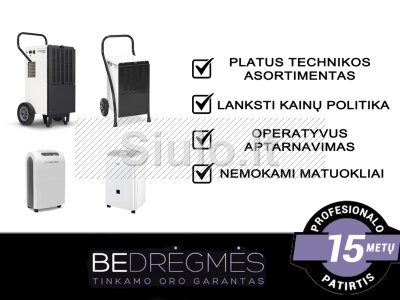 Drėgmės surinkėjų nuoma drėgmės surinktuvai