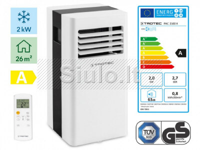 Mobilaus kondicionieriaus nuoma 2kw