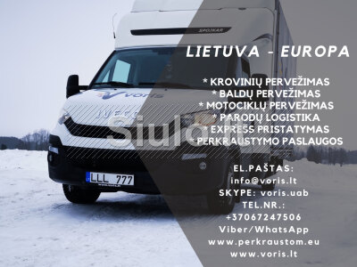 Teikiame Ekspresinius krovinių pervežimus net ir šventiniu laikotarpiu