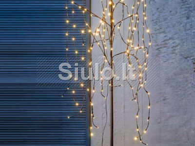 Švečiantis medis. Led sieninis šviestuvas