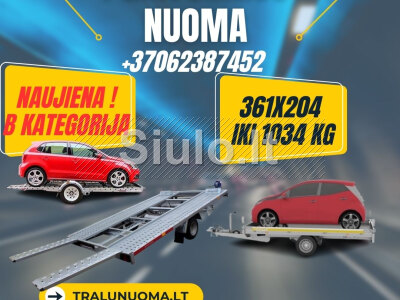 Priekabos B kategorija 361 204 1013 kg NUOMA www. voris. lt