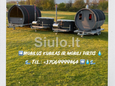 Mobili pirtis ir kubilas nuoma bet kur PIETŲ LIETUVA 37069999464