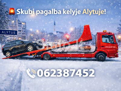 SUGEDOTE Skambinkite - ALYTUJE Techninė pagalba kelyje www. voris. lt