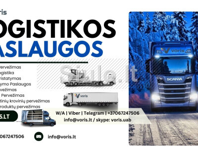 Vežame krovinius po visą Europą 37067247506 info voris. lt www. voris. lt