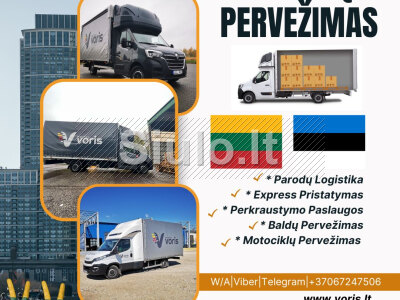 ESTIJA LIETUVA Skubus express pristatymas