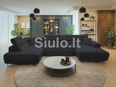 Kampas - lova TOREZIO U - forma vokiškas www. bramita. lt