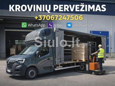 Operatyvus pervežimas iš Alytaus po visą Lietuvą ir Europą 370 672 47506