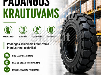 PADANGOS KRAUTUVAMS, INDUSTRINEI IR ŽEMĖS ŪKIO TECHNIKAI