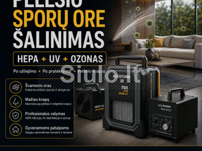PELĖSIO SPORŲ ORE ŠALINIMAS