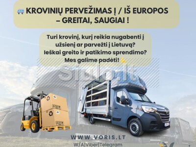 VORIS, UAB transporto partneris verslui