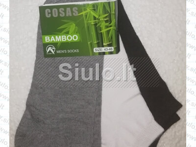 Vyriškos bambukinės kojinės