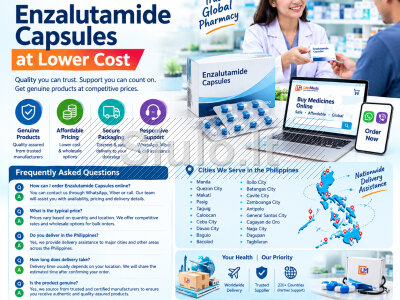 Enzalutamide Capsules at Lower Cost in the Philippines