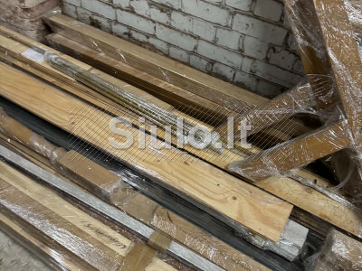 Medienos sandėlio valymas